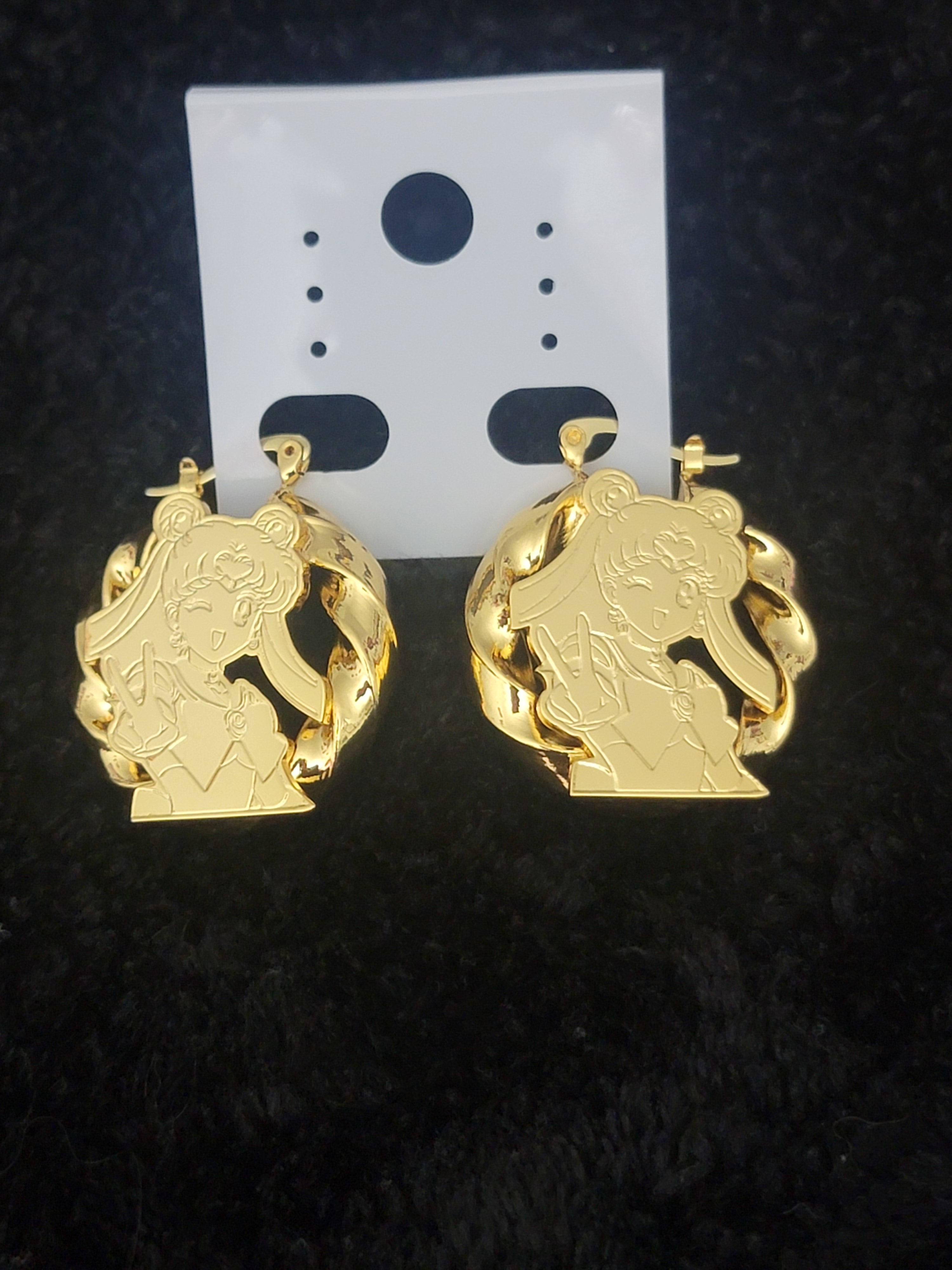 Sailor moon hoops