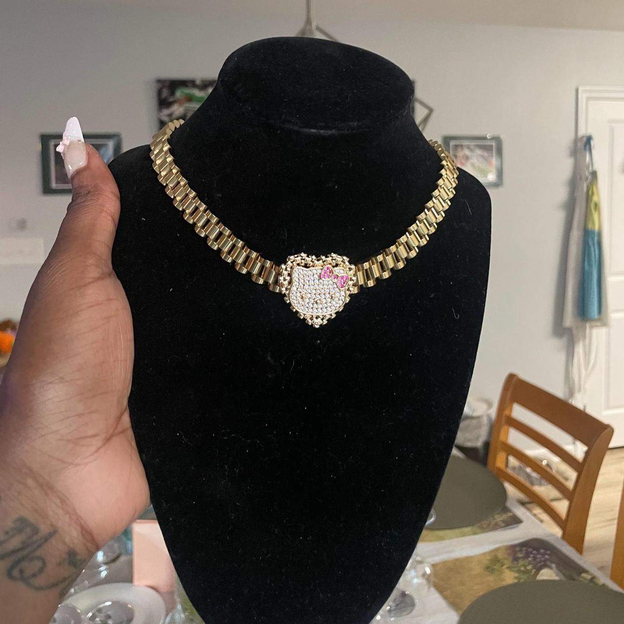 Hk bow Rolex chain