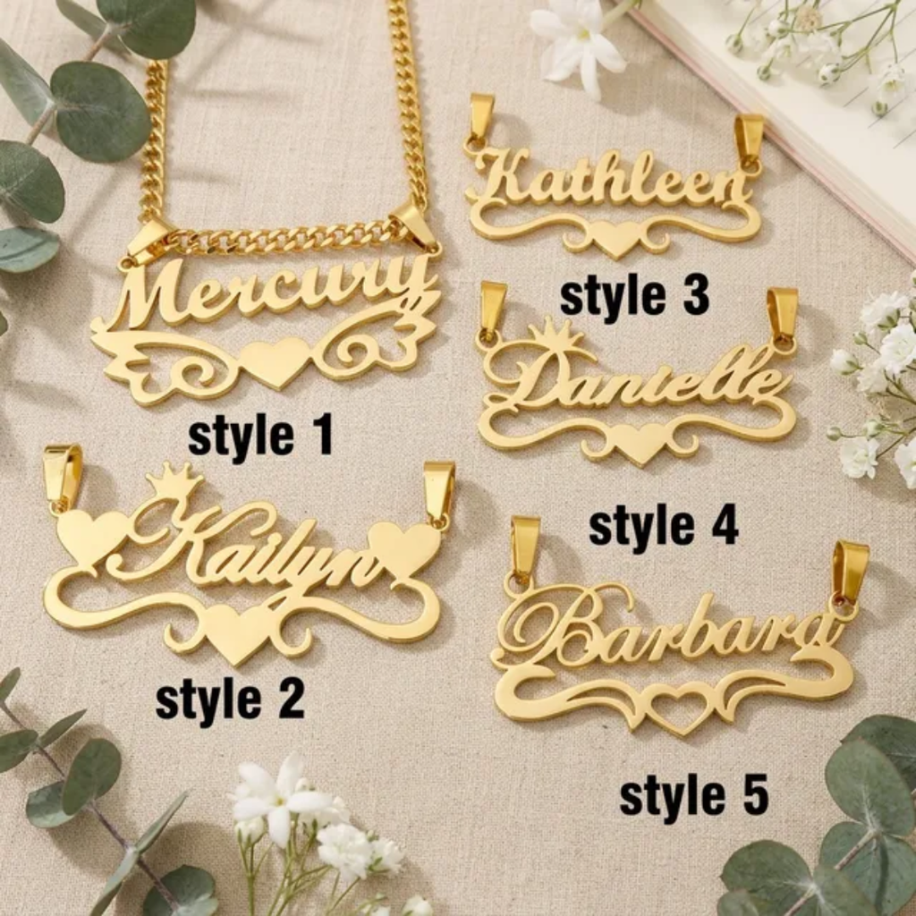 Custom name necklace