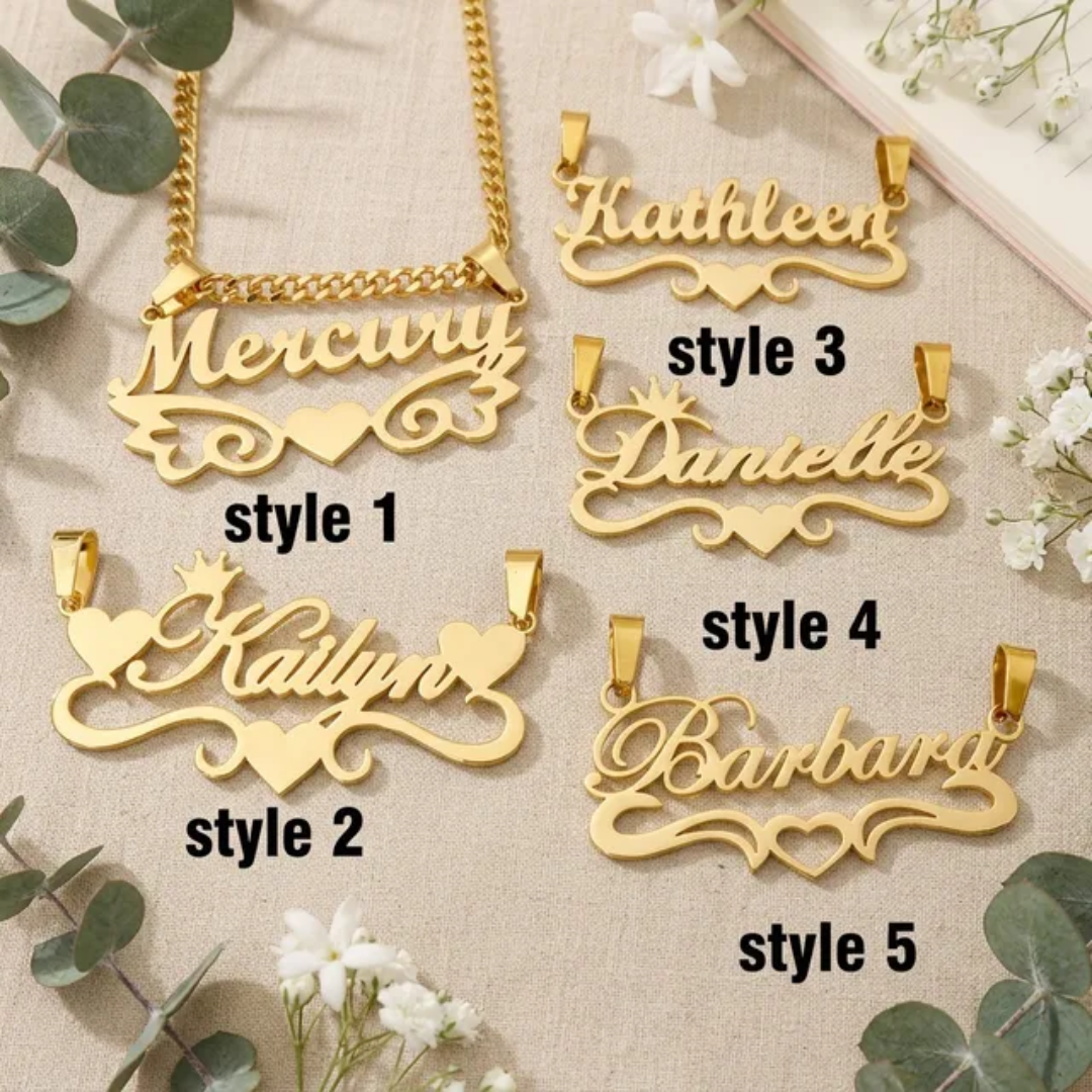 Custom name necklace