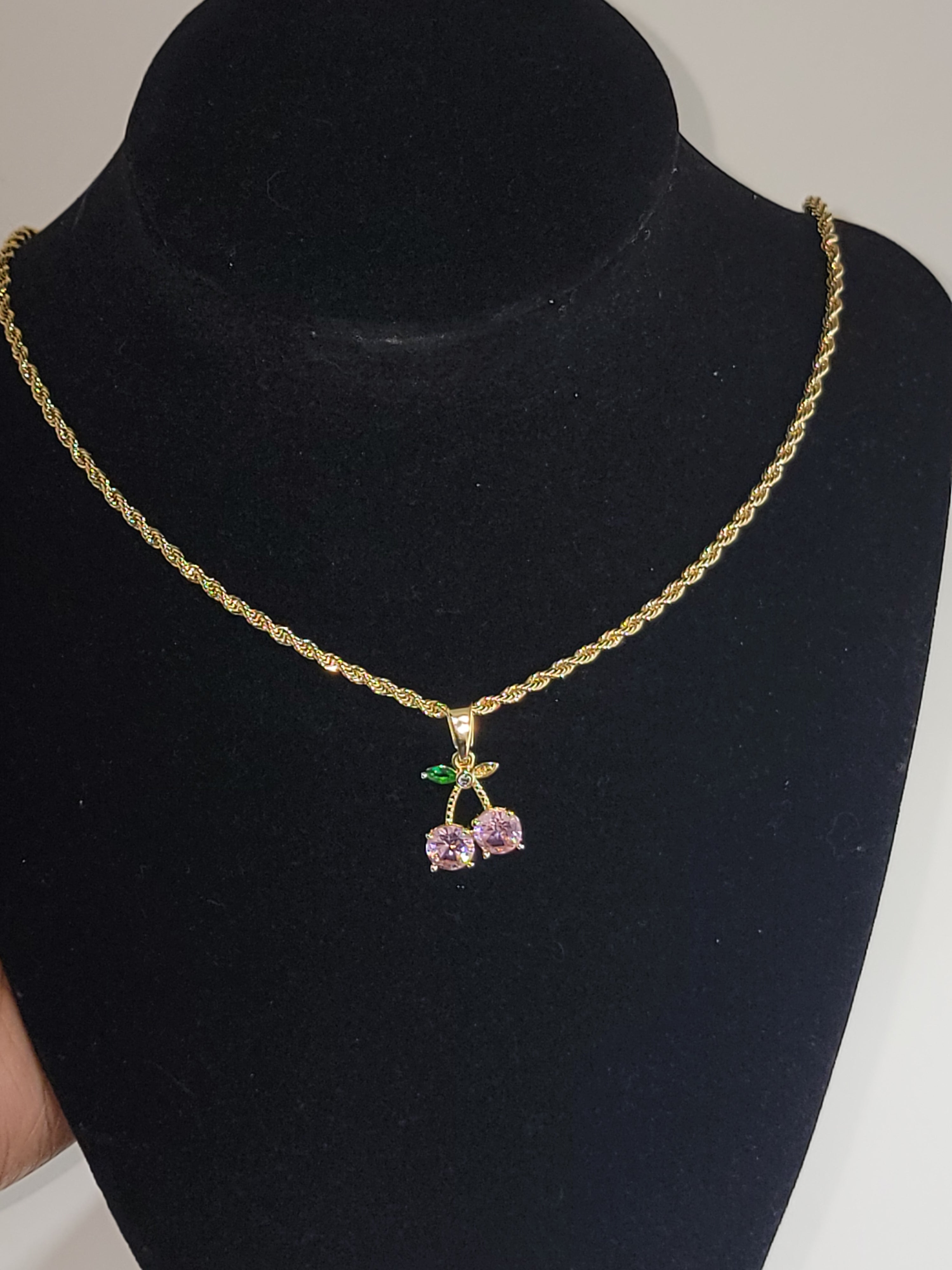Cherry necklace