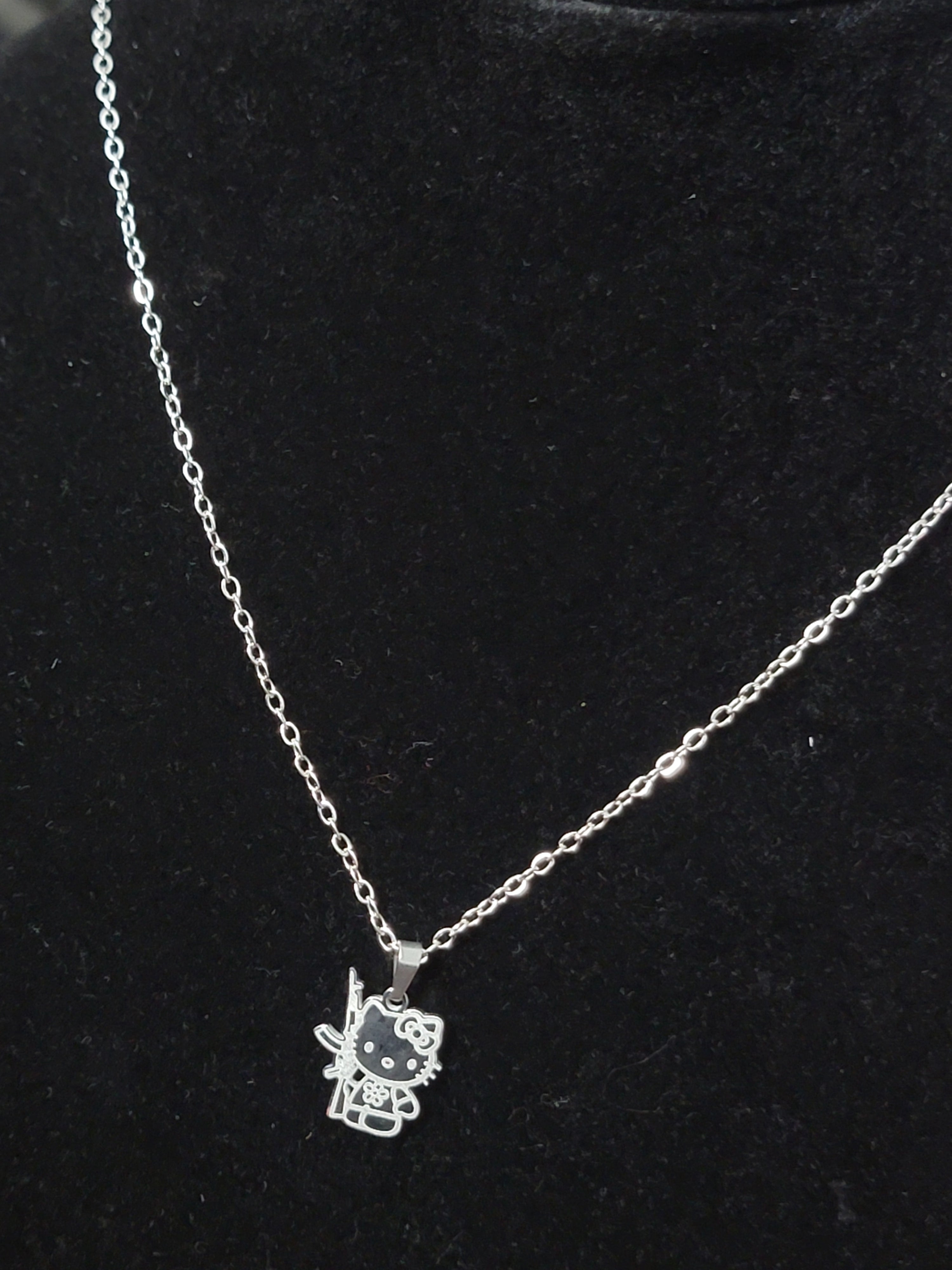 Hk ak necklace
