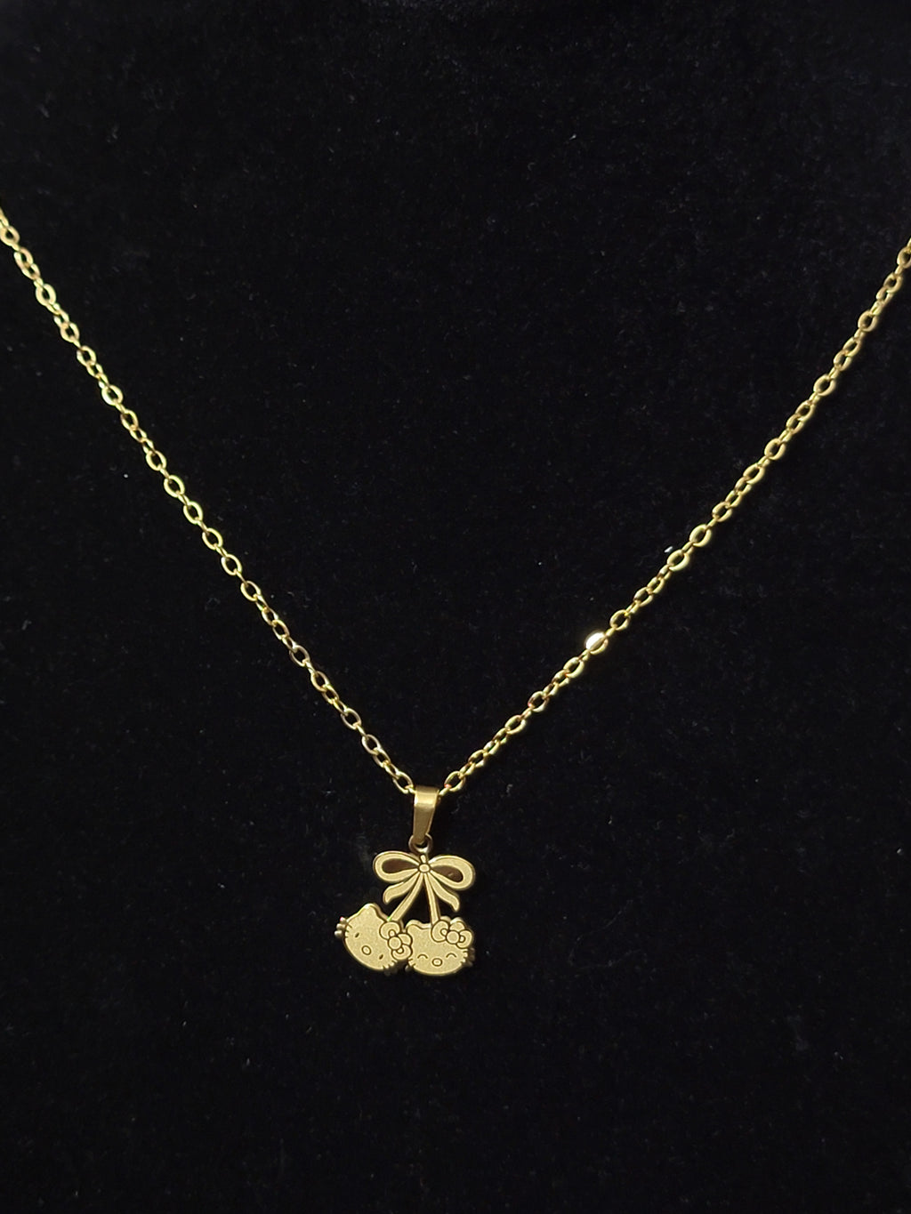 Hk cherry necklace