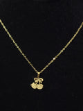 Hk cherry necklace