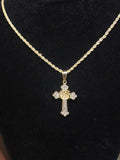 Hk cross necklace