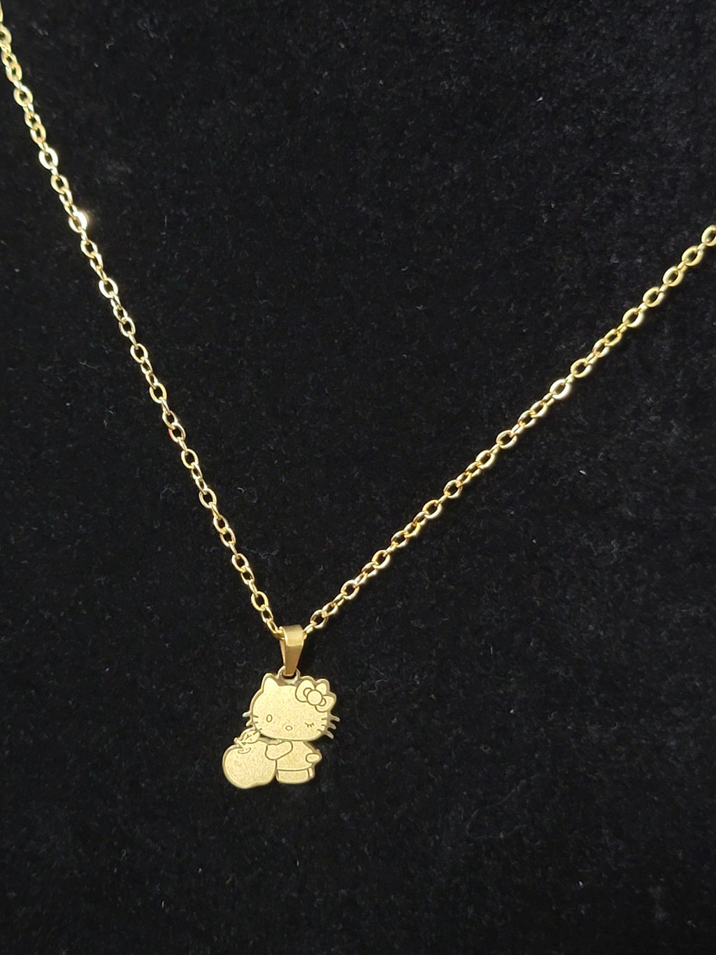 Hk apple necklace