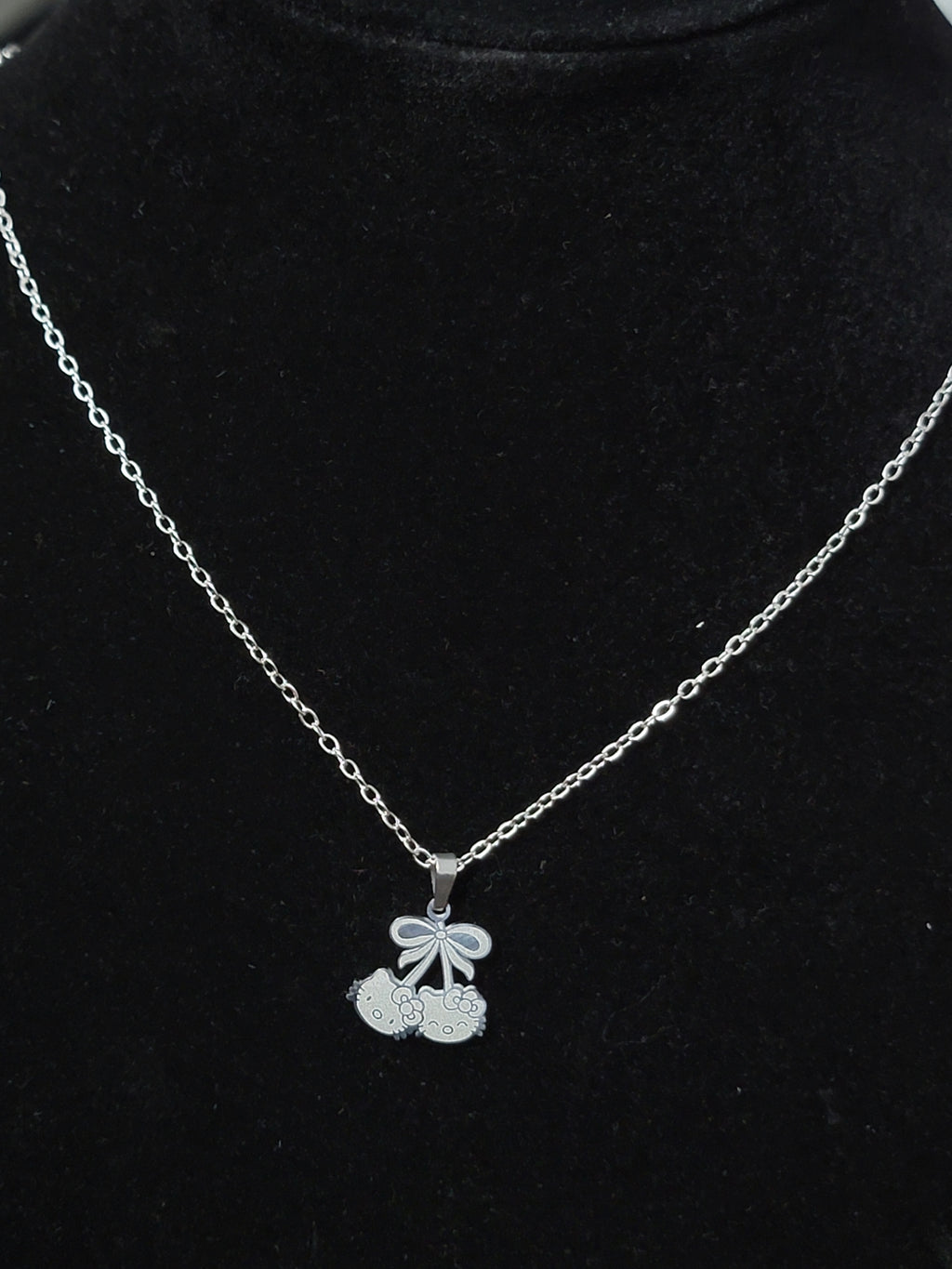 Hk cherry necklace