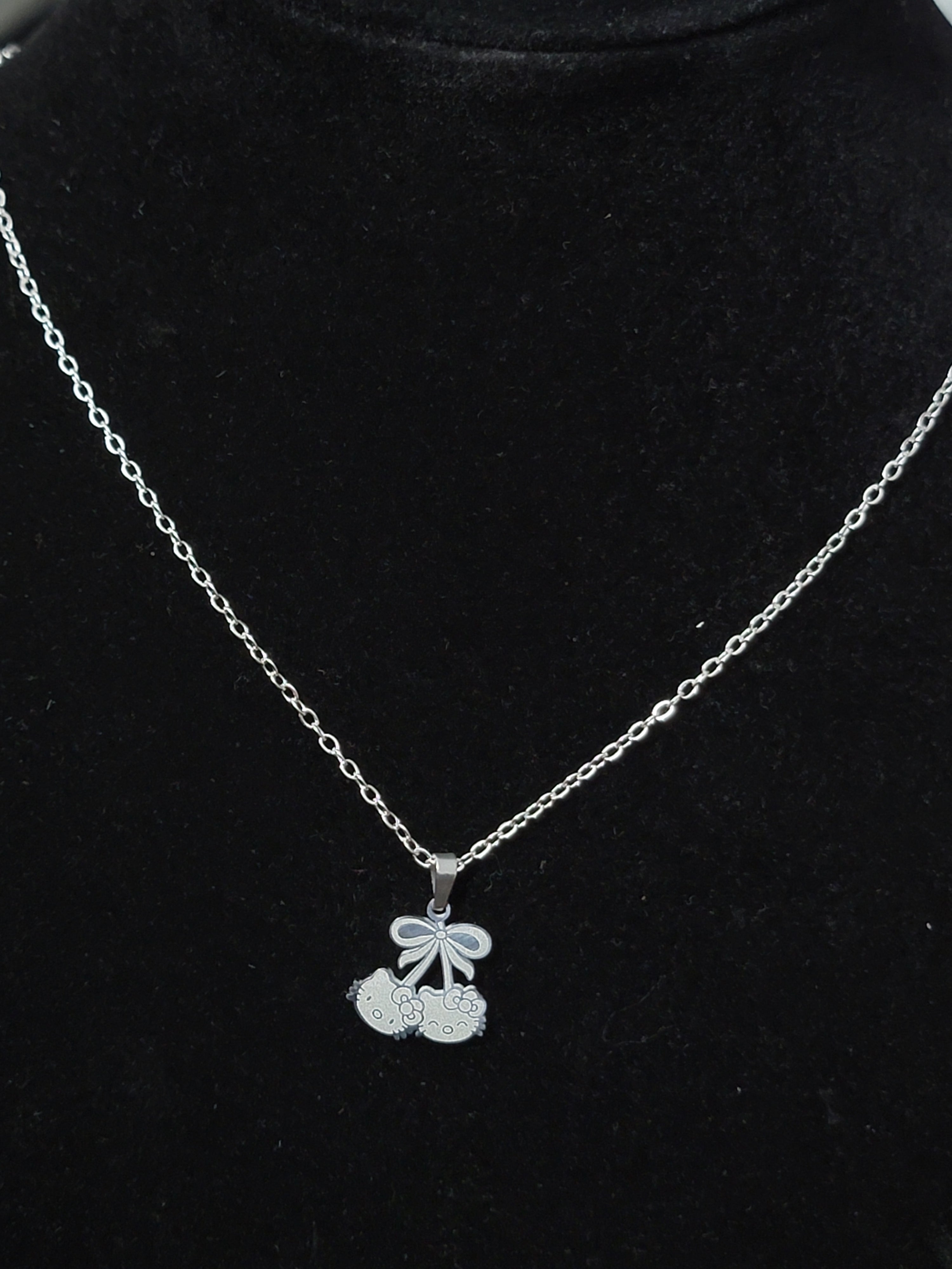 Hk cherry necklace