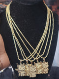 Hk AK necklace