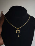 Hk key necklace