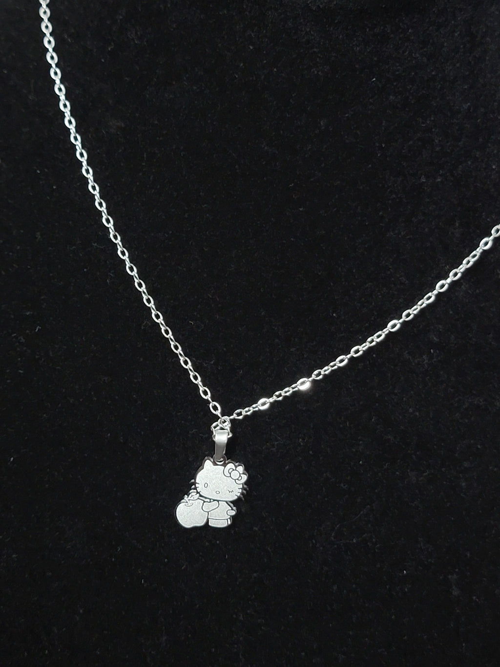 Hk apple necklace